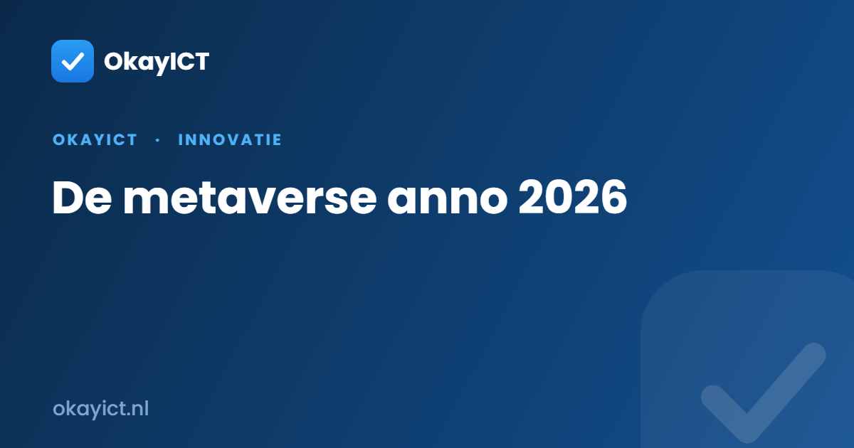 De metaverse anno 2026