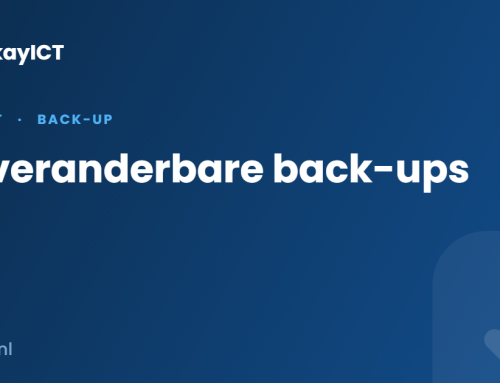 Onveranderbare back-up: wat je verzekeraar bedoelt met ‘immutable’